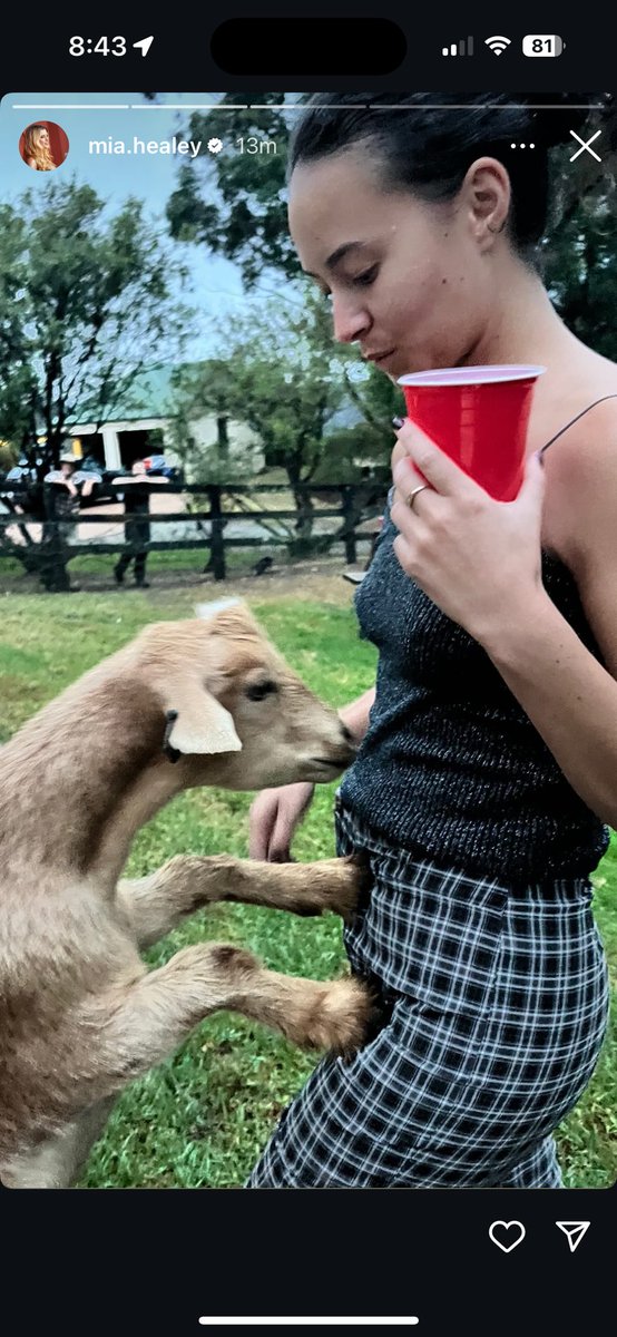 Shoni on their farm.