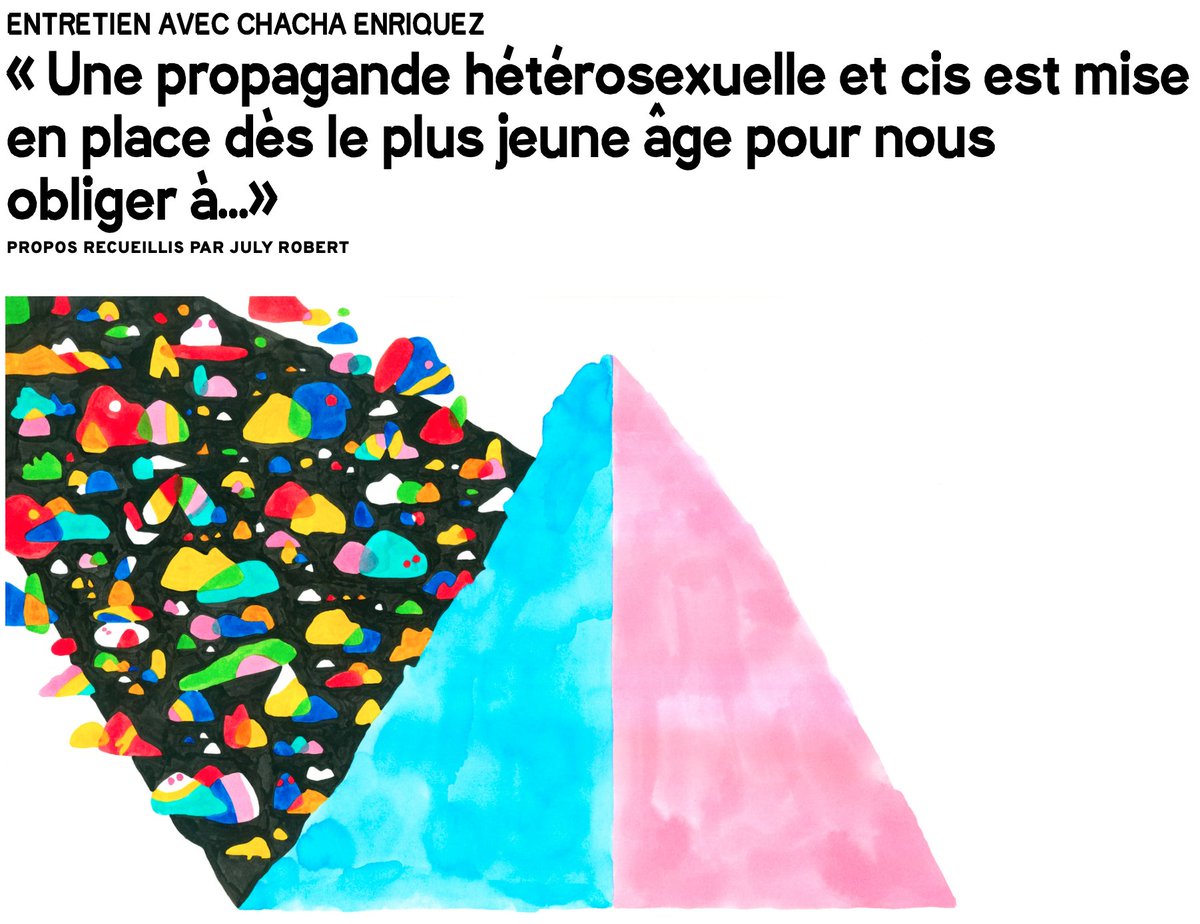 Remue-ménage (@remue_menage) on Twitter photo Parce que c’est de ça dont il s’agit : de permettre aux enfants et adolescent·es d’aujourd’hui de bénéficier de tous les combats menés par nos ainé·es et celleux qui luttent actuellement. Entrevue avec Chacha Enriquez pour le magazine <a href="/AgirParCulture/">Agir par la culture</a>
▶️ agirparlaculture.be/une-propagande… Parce que c’est de ça dont il s’agit : de permettre aux enfants et adolescent·es d’aujourd’hui de bénéficier de tous les combats menés par nos ainé·es et celleux qui luttent actuellement. Entrevue avec Chacha Enriquez pour le magazine <a href="/AgirParCulture/">Agir par la culture</a>
▶️ agirparlaculture.be/une-propagande…