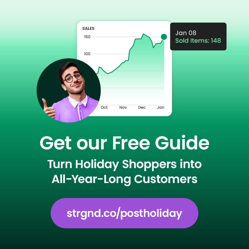 SiteGround's tweet photo. ๐ Holidays are over, but your sales momentum doesn't have to be!
Our FREE Post-Holiday Sales Guide is here to help you turn festive shoppers into loyal fans year-round.
Don't let the post-holiday slump slow you down. ๐ Get your copy now. โคต๏ธ
#SiteGround #SiteGroundTips