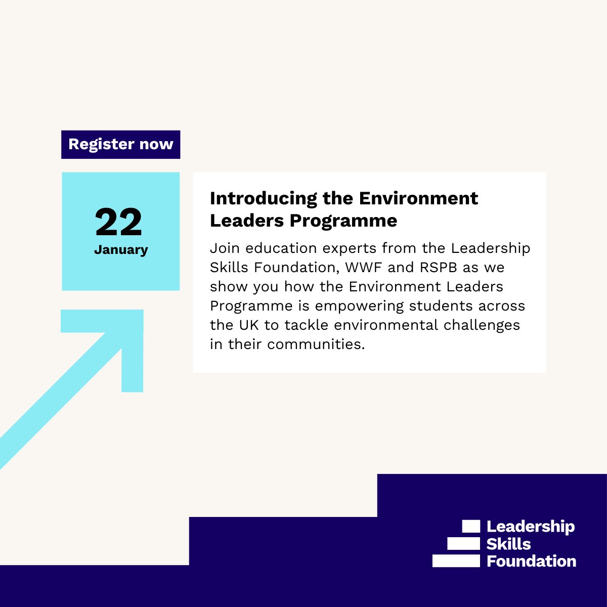 LshipSkillsFdn's tweet image. Want to offer your students UCAS points between now and June, AND develop their environmental leadership skills? Join our webinar with @WWFUK_Education & @RSPB_Learning on Weds 22 Jan to discover the Environment Leaders Programme 🌱 bit.ly/4gqJeVG
#YouthAction