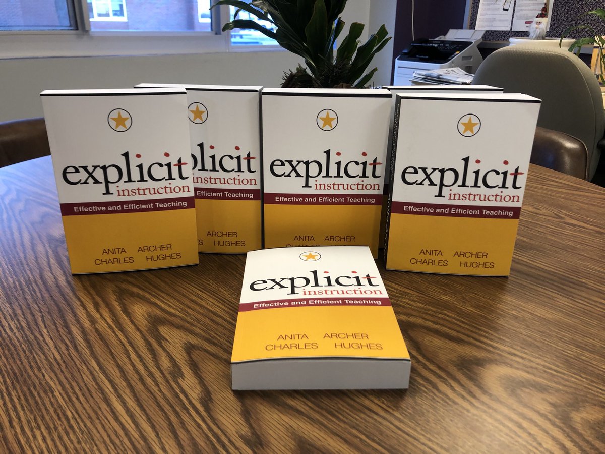 LearnLead_'s tweet image. You know it’s going to be a great week when Anita Archer books arrive on Monday. 🤓 #scienceoflearning