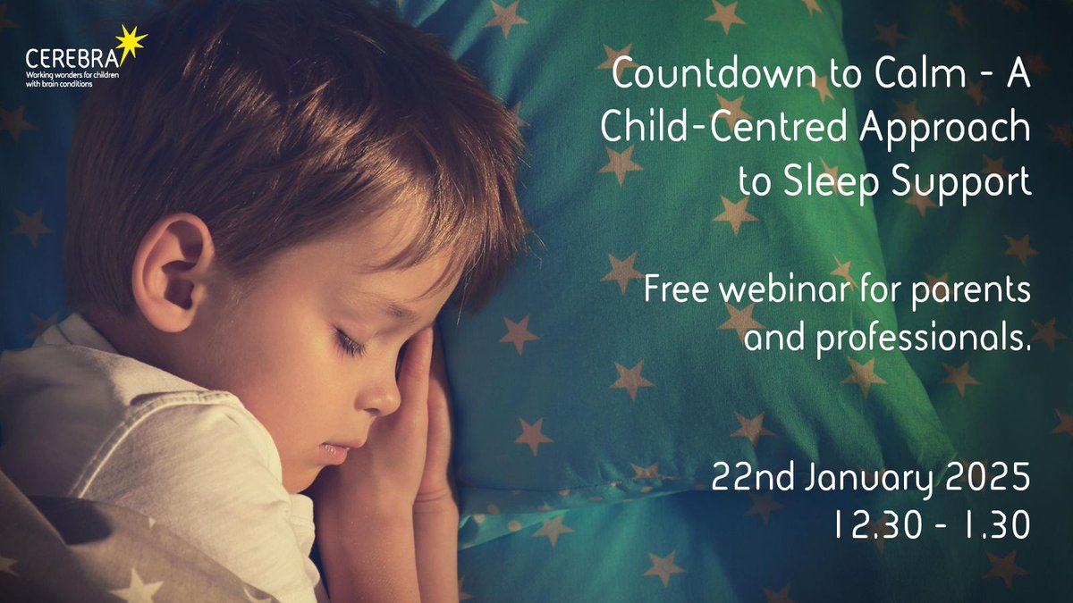 Transform the way you approach sleep support! Our webinar introduces CALM—Change, Assessment, Learned Associations, Managing Routines. Designed for parents and professionals, this session blends research-backed insights with real-world strategies. buff.ly/4g9I943