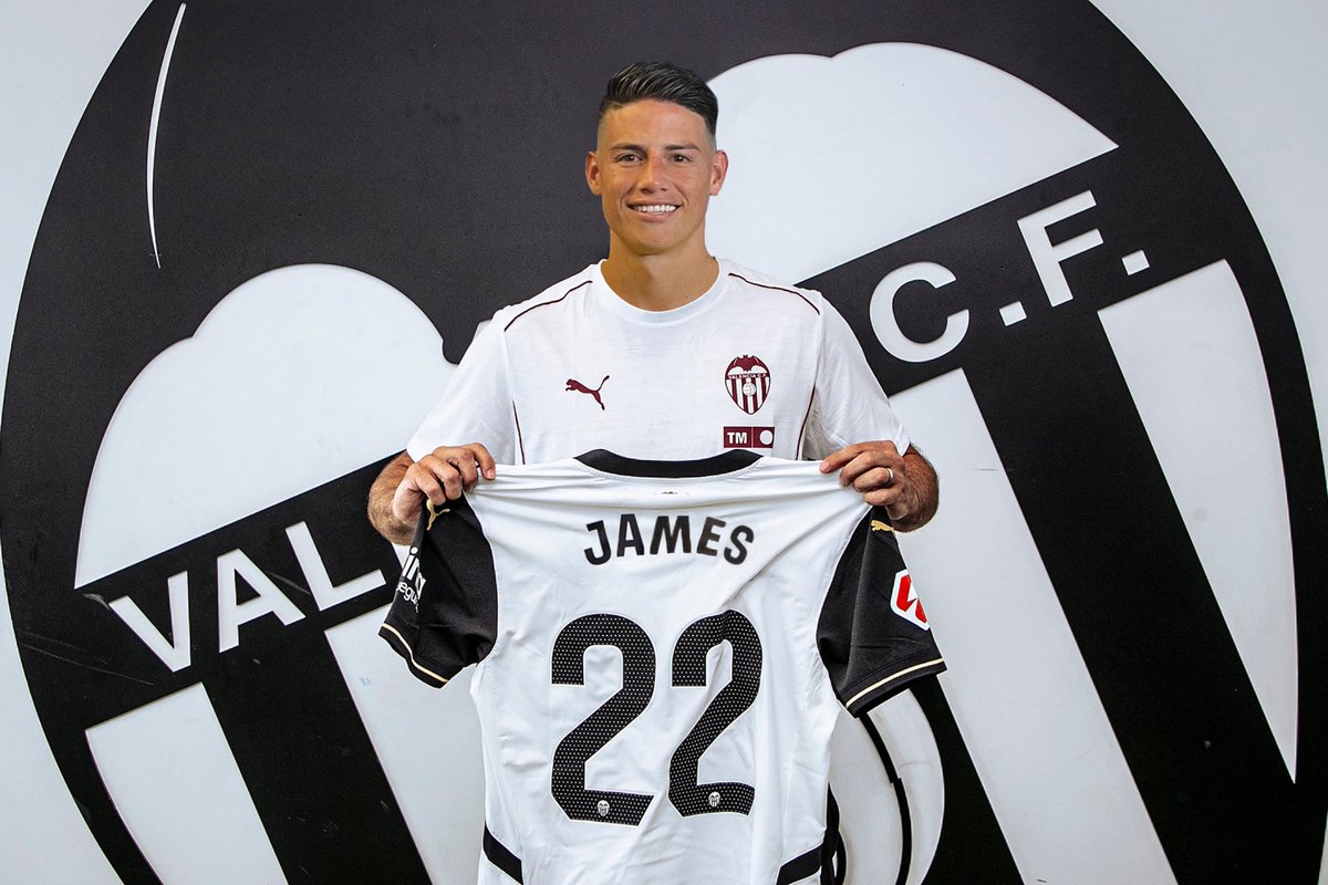 #ElValencianismoQuiereAJames 
<a href="/jamesdrodriguez/">James Rodríguez</a> 🇨🇴🦇