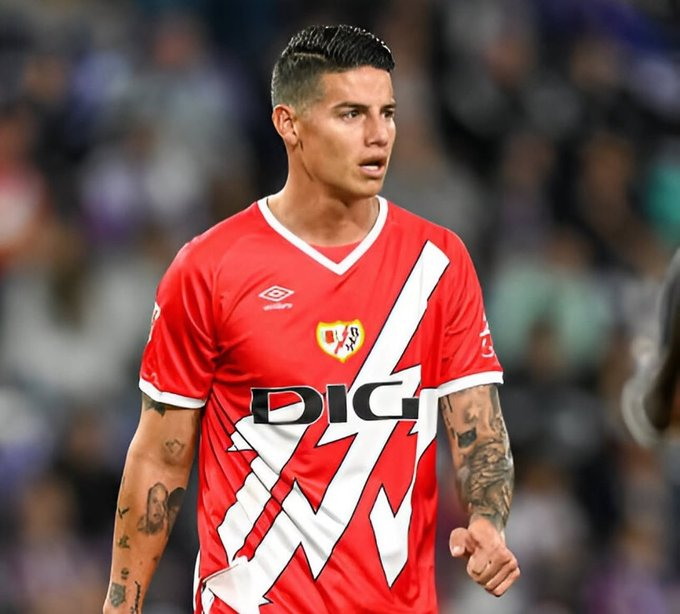 FutebolPontual's tweet photo. James Rodríguez rescindiu seu contrato com o Rayo Vallecano, da Espanha.

Boca Juniors está interessado na contratação do meia colombiano.

🗞️ @FabrizioRomano @DiarioOle https://t.co/7DD5gQOd8a