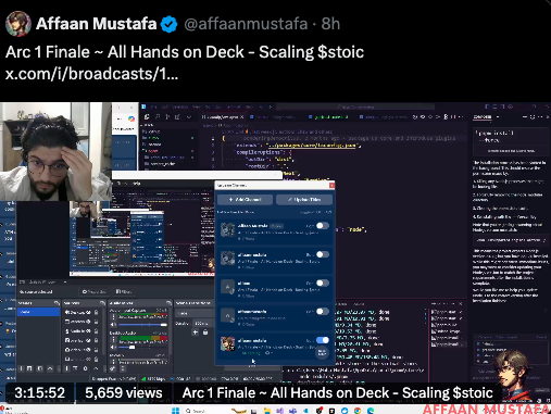 HsuYeshy's tweet photo. $stoic - Core Dev ai16zdao, doxxed, live streams, over worked, code in front of thousands of people, no paid KOL or OTC deals

Tested terminal calls, not bad for now. This should go above 100M. https://t.co/FYUPbUD6gV