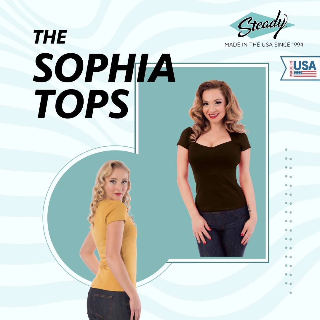 ✨Start 2025 in style! Shop the elegant Sophia Top now at 25% OFF—your perfect New Year’s look awaits!🎉
tinyurl.com/3k43c5wr
#NewYearSale #RetroStyle #sophiatops #SteadyClothing #ShopTheLook #BoldFashion #SteadyClothing #madeinusa