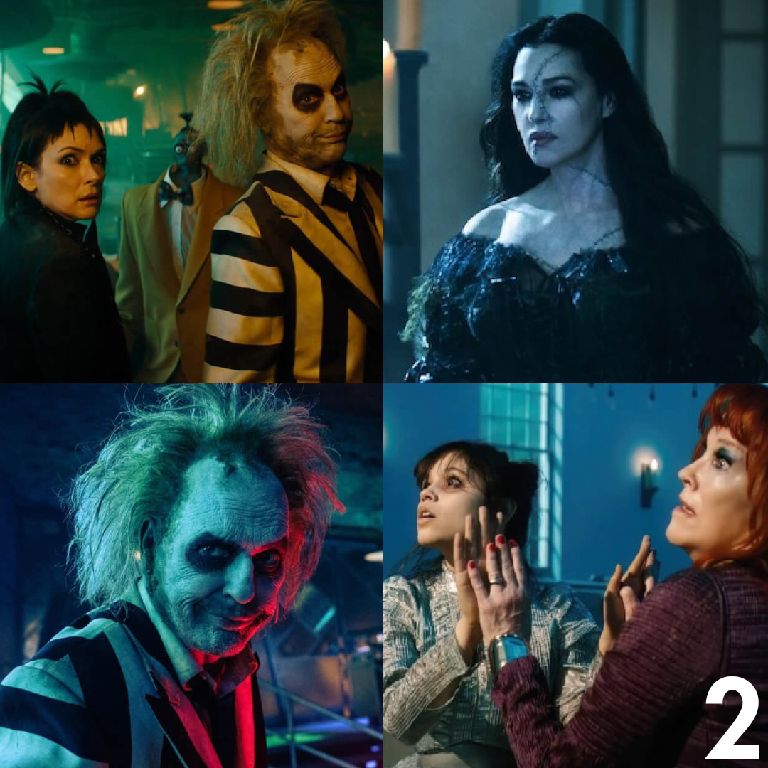 2nd place - Beetlejuice Beetlejuice. The Top 10 Practical &amp; Makeup Effects of 2024 in Film &amp; Television (As voted by you!): bit.ly/Top10Fx2024TW

We count down the top 10 best practical, makeup, and creature effects of 2024 in film and television, as voted by our community.