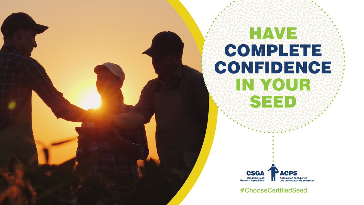 The certified blue tag is the mark of trust and excellence. Don’t leave your seed choices to chance!

choosecertifiedseed.ca/#the-blue-tag

#Cdnag #Agcan #ChooseCertifiedSeed