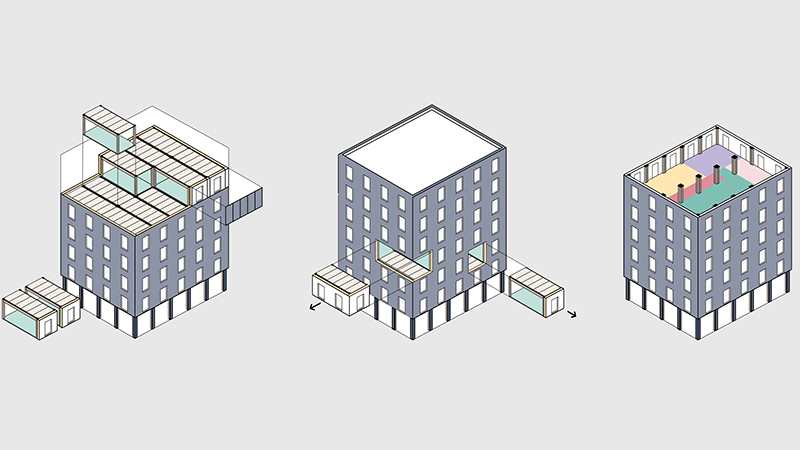 The high-rise buildings of the future could be built out of timber, according to researchers at TU Graz in Austria – and if one section is damaged, it could be removed and replaced with a new section, extending the building’s life: imeche.org/news/news-arti…