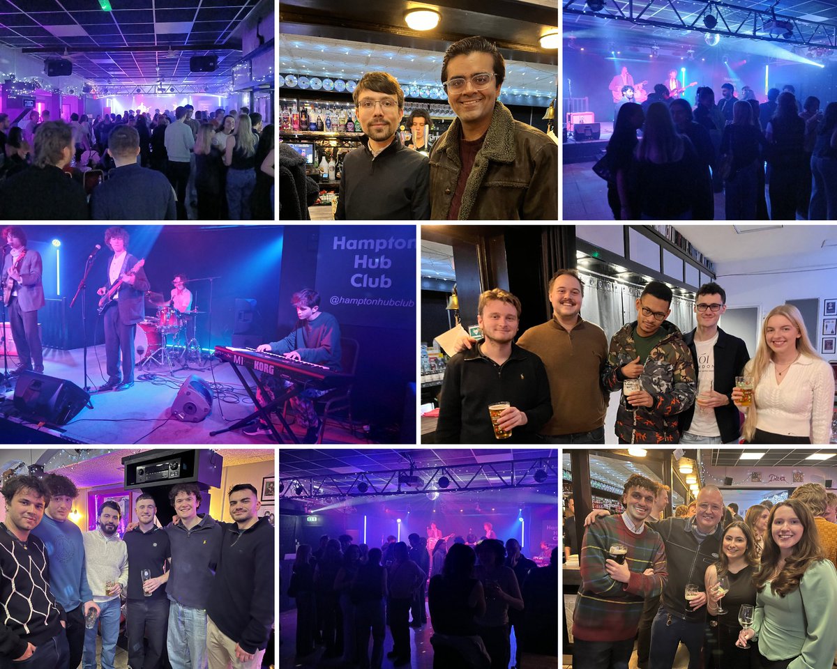 The Class of 2019 had superb five year reunion event on Saturday at the Hampton Hub, joint with LEH. 

Attendees enjoyed catching up and were fantastically entertained by 𝘛𝘩𝘦 𝘚𝘶𝘳𝘦𝘭𝘺 𝘒𝘯𝘰𝘵𝘴, featuring Fred Spence OH (2019) and Dylan Evans Hutchison OH (2019).