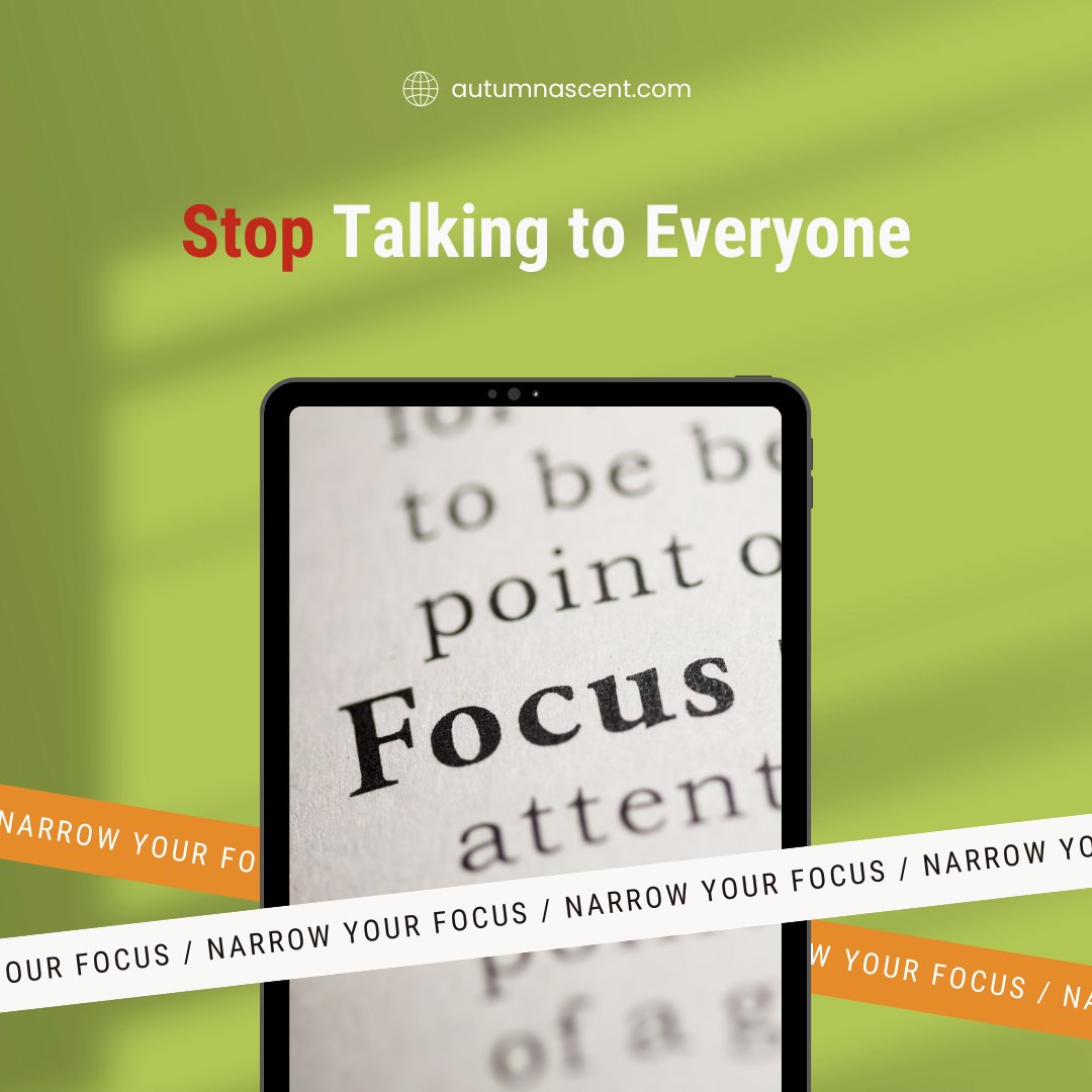 MentorRegina's tweet photo. Does your content feel like it’s not connecting? The problem might not be your message—it’s your focus.

Be crystal clear about who you’re talking to, and your message will hit home.

#AutumnAscentConsulting
#WomenBusinessConsultant
#CoachingTips https://t.co/Pk4vwfosAS