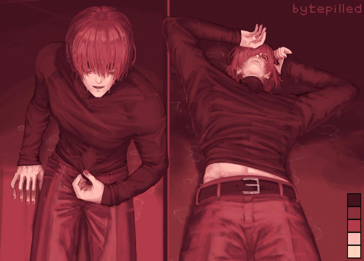 bytepilled's tweet image. i didnt desaturate anything just used color palettes #homicipher