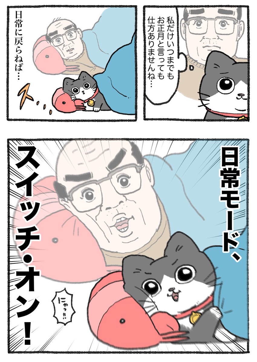 ねこに転生したおじさん。その624 今年もプンちゃんたちをよろしく