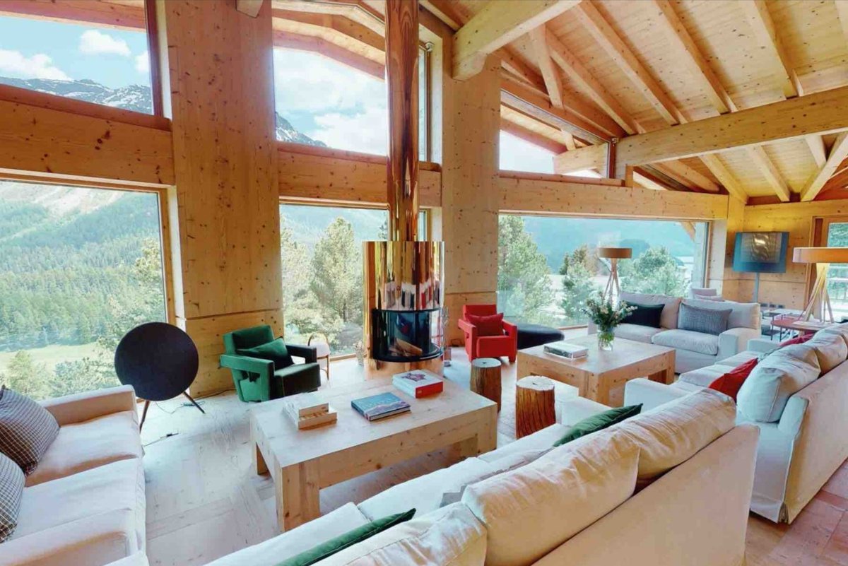 luxurychaletco's tweet photo. Luxury redefined at Chesa Musi II 🏔️—a 10-bedroom chalet in St. Moritz with breathtaking views, an indoor pool, and seamless ski access. Indulge in elegance and comfort this winter. ❄️ #LuxuryTraveller #LuxuryChalet #AlpineRetreat #MountainEscapes #StunningViews https://t.co/VByZFSvJng