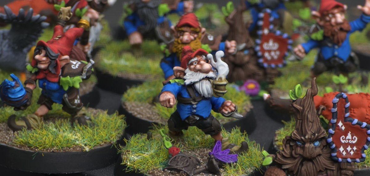 PaintsPirate's tweet image. #bloodbowl #gnomes