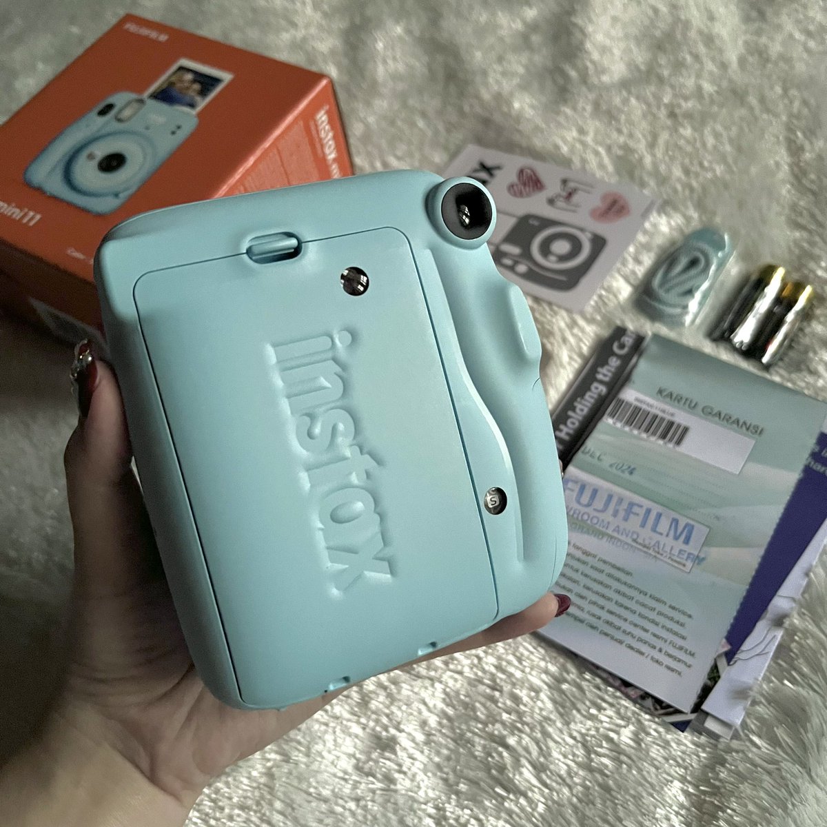 xiiaolala's tweet photo. #WTS #Instax Mini 11 NEW, Garansi berjalan sampai Des 2025. Harga 850rb, Nett. Biasa harga sgtu dpt second, tapi ini uda dpt NEW, kapan lagi!! Bisa lwt shopee dgn tambahan admin fee 10%. Minat bisa komen atau japri ya https://t.co/2nqfJrWGji