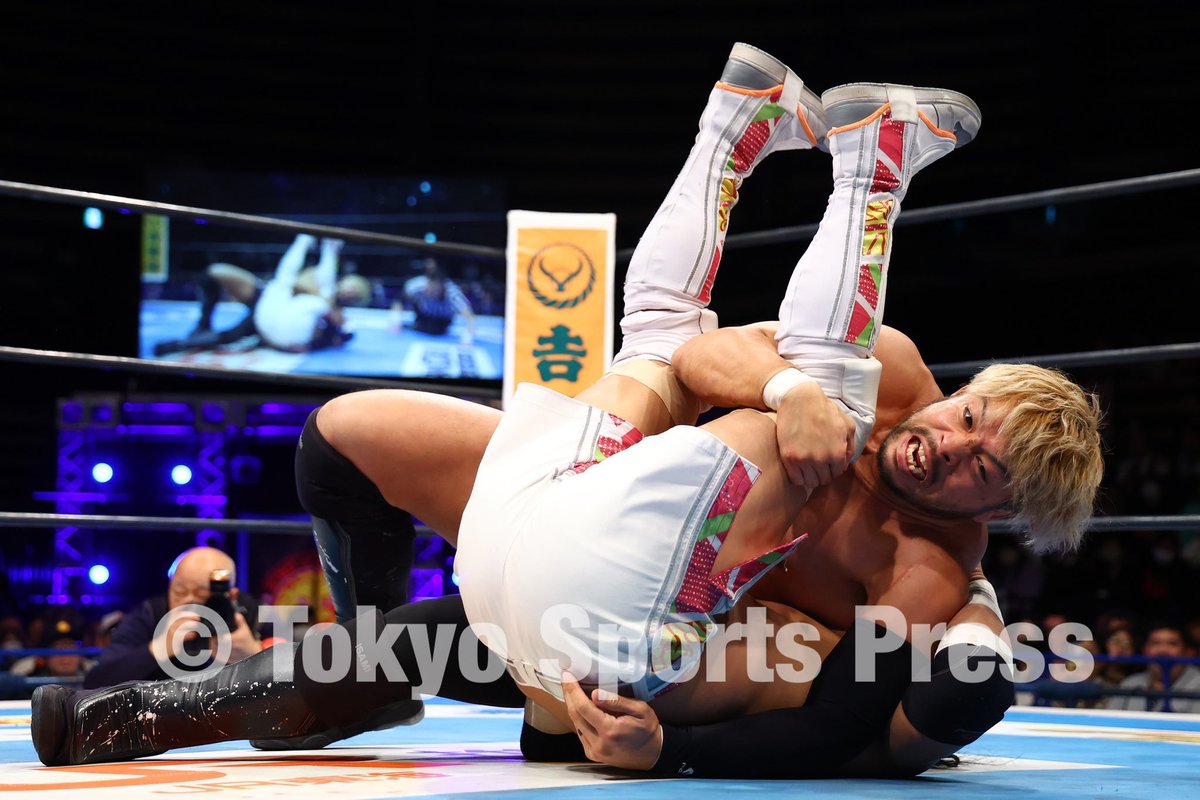 tospophoto's tweet image. 【新日本プロレス】
2025年1月6日 #大田区総合体育館
第5試合

#KENTA #KUSHIDA #エル・デスペラード #石森太二 

#新日本プロレス #njpw @njpw #プロレス