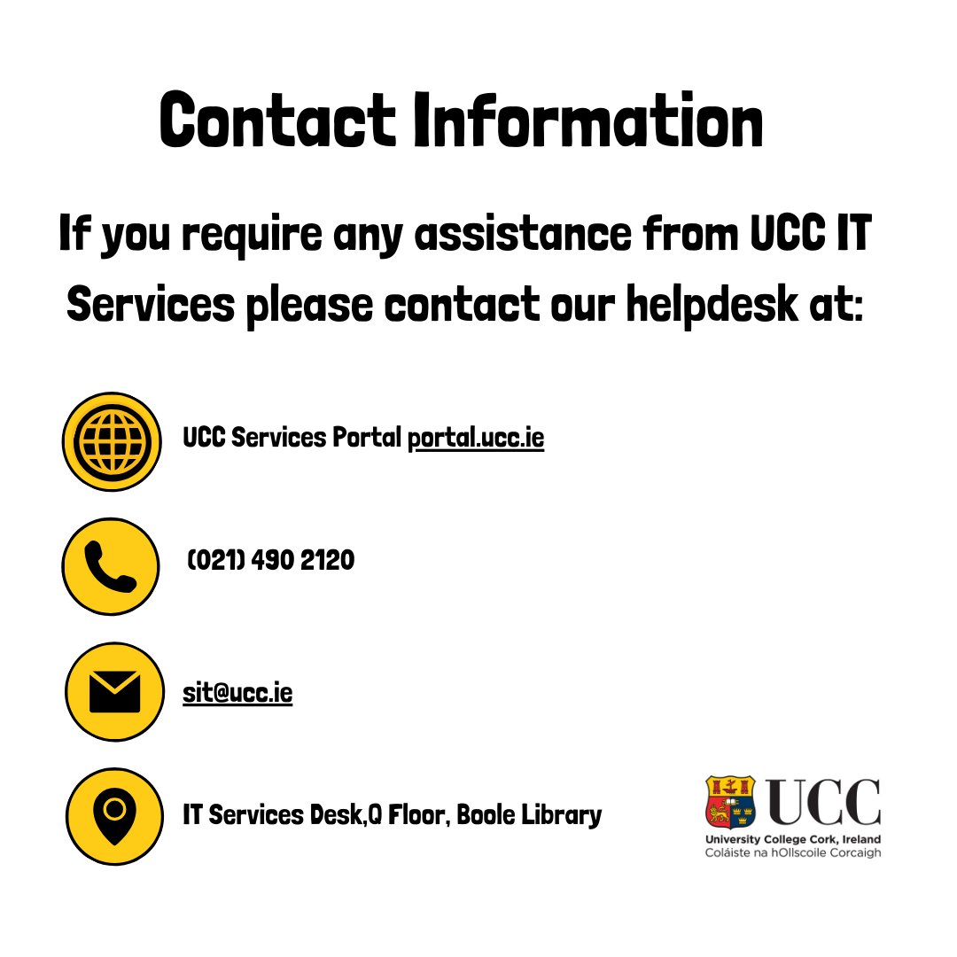 UCC IT Services (@uccitservices) on Twitter photo 📢Hey <a href="/UCC/">UCC Ireland</a> students! Just a heads up that MyStudentAdmin will be unavailable on Tuesday, 7th January 2025, from 9am to 5pm. 📢Hey <a href="/UCC/">UCC Ireland</a> students! Just a heads up that MyStudentAdmin will be unavailable on Tuesday, 7th January 2025, from 9am to 5pm.