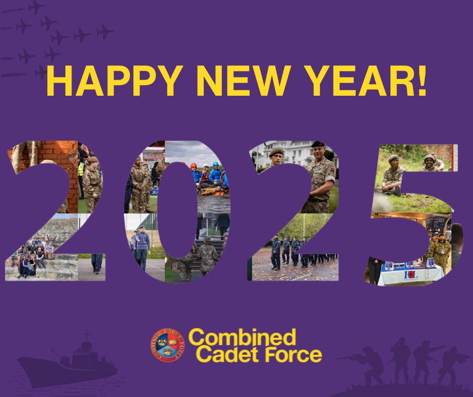 🎉 Happy New Year from the CCF! 🎉
2024 was unforgettable—450+ contingents tackled fieldcraft, paraded on Remembrance Day, explored Navy ships &amp; RAF jets, camped under summer stars, built robots, &amp; made lifelong memories.
Here’s to an even bigger 2025! ✨ #CCF #CCFA #HNY
