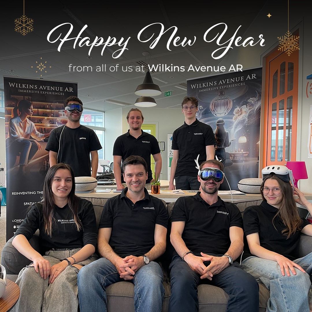 Thibault Mathieu (@thibaultmathieu) on Twitter photo ✨ Happy New Year from me and the team at <a href="/WilkinsAvenueAR/">Wilkins Avenue AR</a> ! 🎉
2024 was a milestone year filled with innovation and collaborations with amazing clients. Thanks to our partners at #Meta, #Apple, #Snap, #Qualcomm, and #Niantic for pushing the boundaries of #SpatialComputing with ✨ Happy New Year from me and the team at <a href="/WilkinsAvenueAR/">Wilkins Avenue AR</a> ! 🎉
2024 was a milestone year filled with innovation and collaborations with amazing clients. Thanks to our partners at #Meta, #Apple, #Snap, #Qualcomm, and #Niantic for pushing the boundaries of #SpatialComputing with