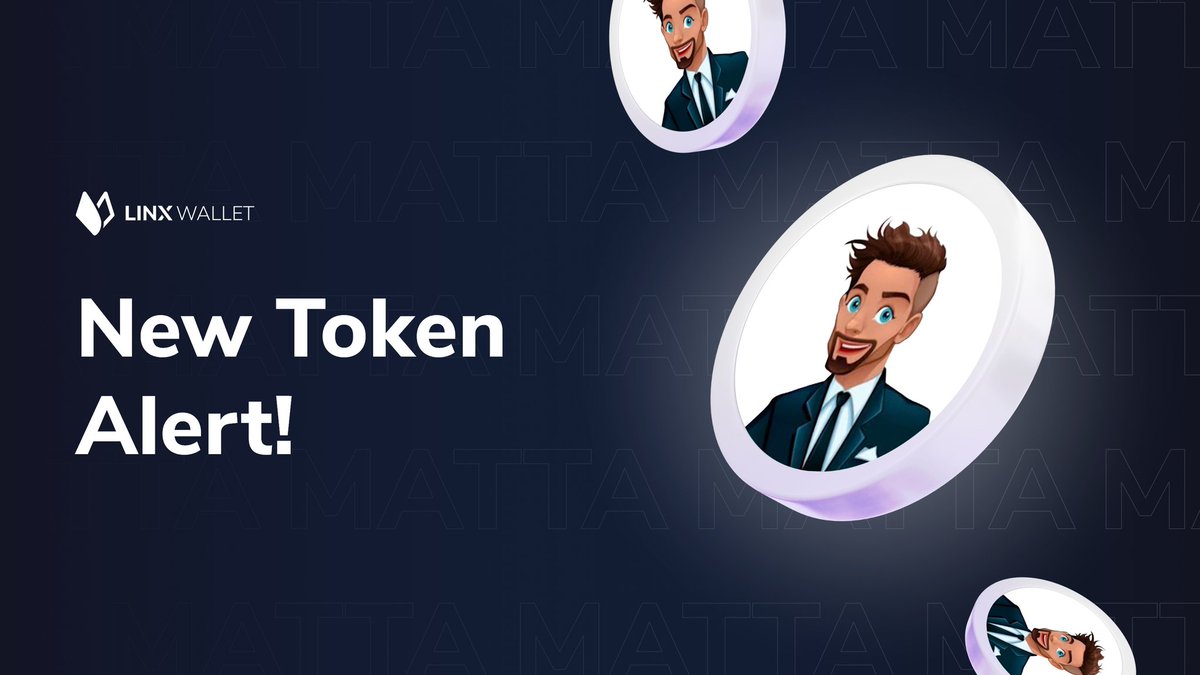 🔥 New Token Alert!  🔥 

Manage and trade your <a href="/MattaToken/">Matta Token</a> $MATTA Now on the <a href="/kadena_io/">Kadena</a> blockchain directly in your <a href="/LinxWallet/">Linx</a> ! $KDA

📱 Get the latest Linx Wallet:
IOS: apps.apple.com/us/app/thinedg…
Android: play.google.com/store/apps/det…