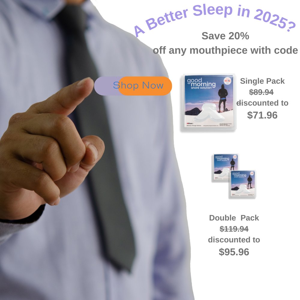 Good Morning Snore Solution tweet media