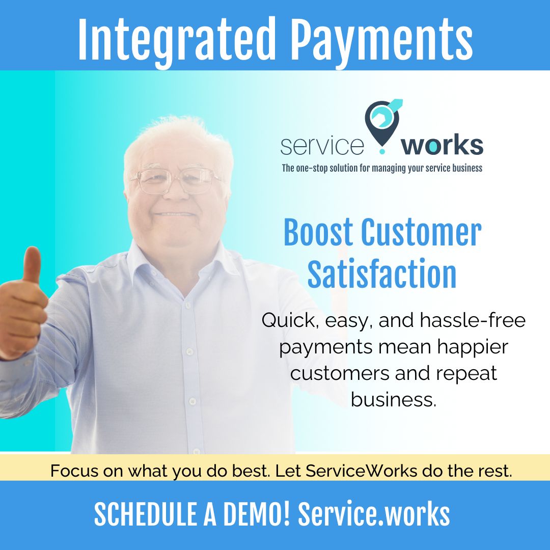 ServiceDotWorks's tweet image. Enhance customer satisfaction with SWiP! 🌟 Quick, easy, and hassle-free payments mean happier customers and repeat business. Discover the benefits of an integrated payment solution with ServiceWorks. #ServiceWorks #HappyCustomers
