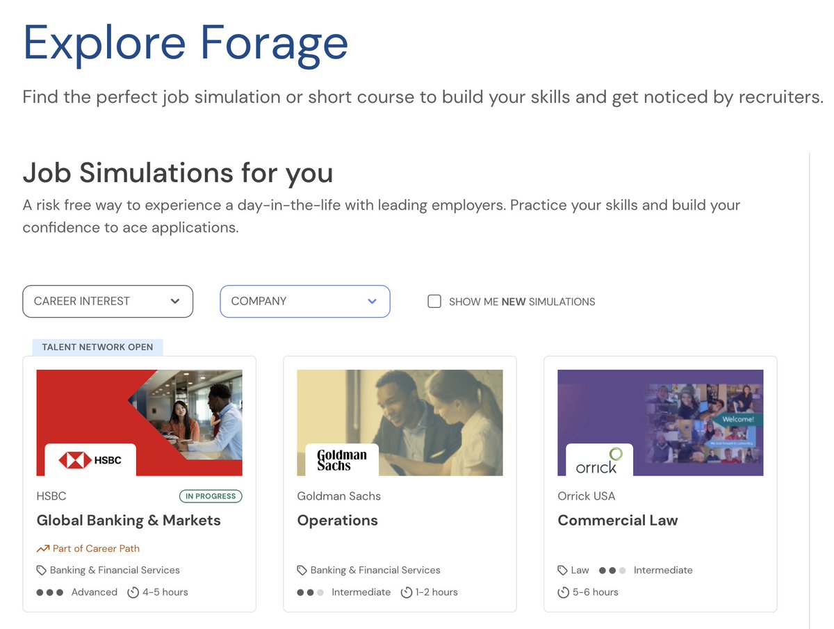 giianaayo's tweet image. 방학하신 탐라 대학생분들 혹시 해외 취업 관심 있으세요?

"하루만에 끝낼 수 있는 외국 대기업 가상 인턴십"
사이트를 소개합니다! 무료에요!!!!!

!실제! 인턴십 중에 수행하는 것과 유사한 과제를 해보면서 아~여기 취업하면 이런 걸 하겠구나! 경험하는 거에요:) 그러면서 자신한테 맞는 업무를…