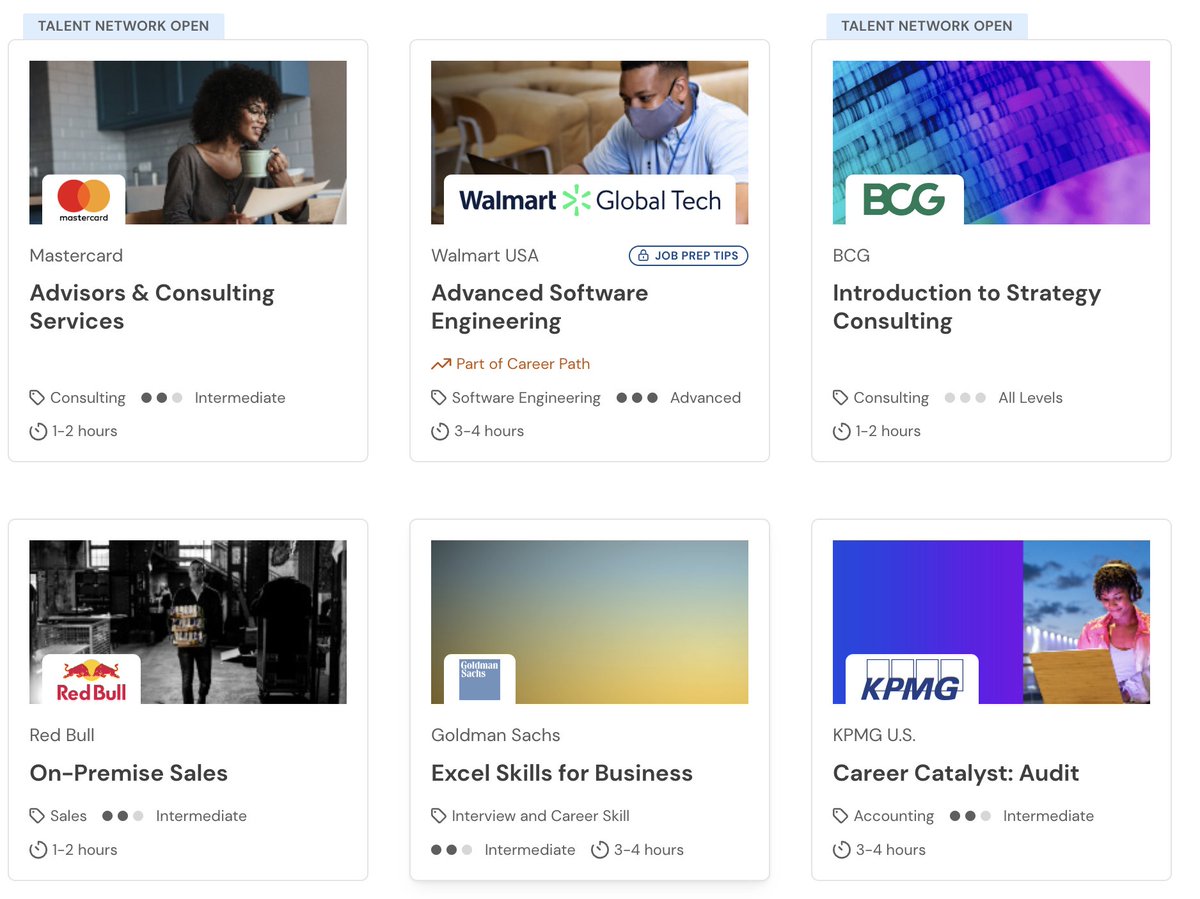 giianaayo's tweet image. 방학하신 탐라 대학생분들 혹시 해외 취업 관심 있으세요?

"하루만에 끝낼 수 있는 외국 대기업 가상 인턴십"
사이트를 소개합니다! 무료에요!!!!!

!실제! 인턴십 중에 수행하는 것과 유사한 과제를 해보면서 아~여기 취업하면 이런 걸 하겠구나! 경험하는 거에요:) 그러면서 자신한테 맞는 업무를…