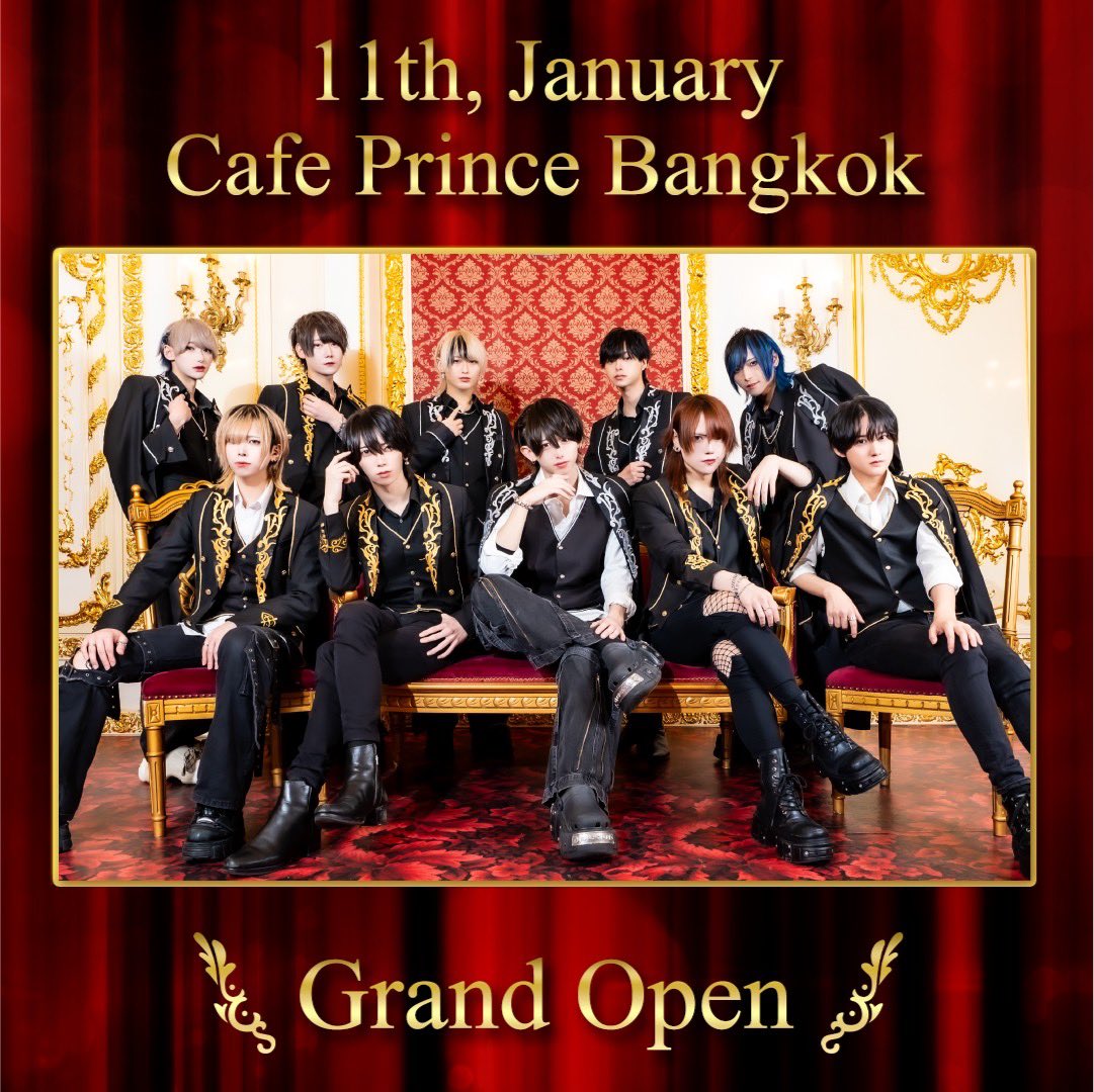 cafeprincebkk's tweet photo. สวัสดีครับ🙏 เตรียมพบกับ Cafe prices MBK Bangkok ของเหล่าชายหนุ่ม ในวันที่ 11 มกราคม Grand opening พร้อมเปิดให้บริการแล้วครับ😊✨
#cafeprince #cafeprincebkk https://t.co/rqWP00Ps4Z