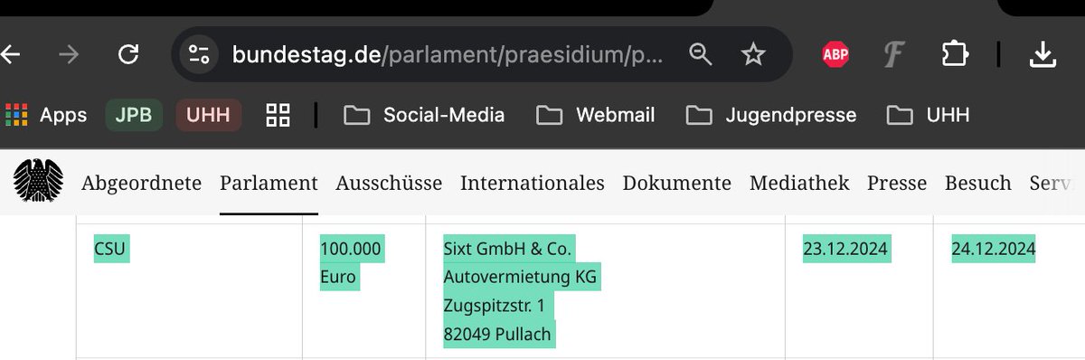 Jugendpresse Berlin-Brandenburg (@deinejpb) on Twitter photo Hey <a href="/SixtDE/">Sixt Deutschland</a> - statt 100.000€ an die CSU zu spenden, könntet ihr das Geld auch einfach an gemeinnützige Vereine spenden, die das Geld wirklich brauchen. #ServiceThread Hey <a href="/SixtDE/">Sixt Deutschland</a> - statt 100.000€ an die CSU zu spenden, könntet ihr das Geld auch einfach an gemeinnützige Vereine spenden, die das Geld wirklich brauchen. #ServiceThread