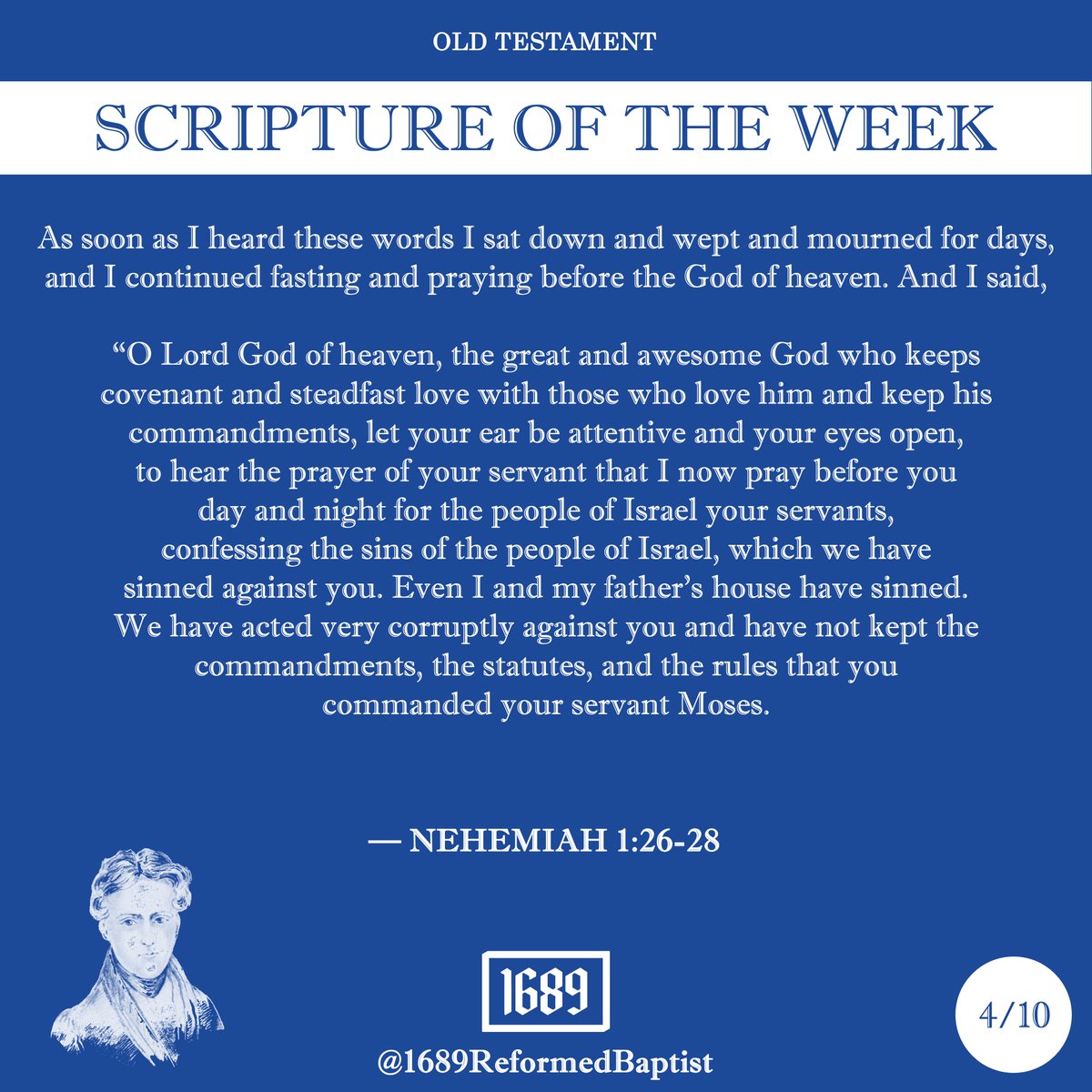 1689_baptist's tweet photo. The Scripture Reading Calendar - Week 1
https://t.co/qdaSlycG4c
#ReadScripture #BibleReadingPlan #Reformed #ReformedTheology #ReformedBaptist #ScriptureReadingCalendar #Christian https://t.co/upFMCTBkh5