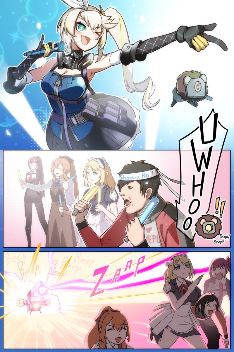 Bluebeel2's tweet image. UWHOOOOOOOOOOOOOOOOO!!!

#GirlsFrontline2Exilium #gfl2exilium #gfl2exiliumFanWorkContest