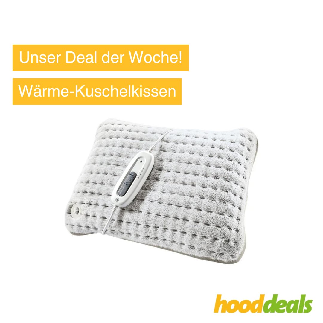 Unser Deal der Woche!
Wärme-Kuschelkissen 😍
Du suchst nach ganz besonderen Schnäppchen &amp; Top-Deals? Hier ist unser HoodDeal der Woche!

👉Shoppe den Deal über den Link: hood.de/link/hooddeals…

#hood #hoodde #onlineshopping #deals #schnäppchen #sale #kuschelkissen #wärmekissen