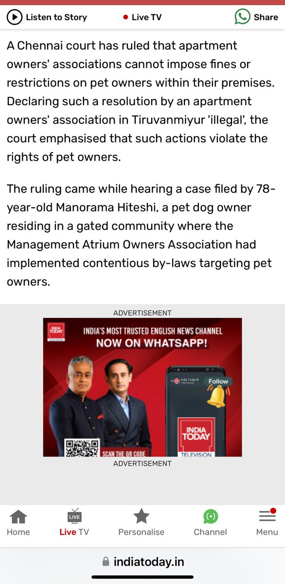 tarana singh (@tarana2510) on Twitter photo <a href="/Malatuli59/">mala tuli</a> <a href="/Dept_of_AHD/">Dept of Animal Husbandry & Dairying, Min of FAH&D</a> <a href="/Min_FAHD/">Ministry of Fisheries, Animal Husbandry & Dairying</a> <a href="/JatinPaul/">Jatin Anand</a> <a href="/noida_authority/">NOIDA Authority</a> <a href="/CeoNoida/">CEO, NOIDA Authority</a> <a href="/MCD_Delhi/">Municipal Corporation of Delhi</a> <a href="/OberoiShelly/">Dr. Shelly Oberoi</a> <a href="/ipathak25/">Durgesh Pathak</a> <a href="/gupta_rekha/">Rekha Gupta</a> <a href="/nitinthetribune/">Nitin Jain</a> <a href="/BhavreenMK/">Bhavreen Kandhari</a> <a href="/pankhuripathak/">Pankhuri Pathak पंखुड़ी पाठक پنکھڑی</a> <a href="/yogitabhayana/">Yogita Bhayana योगिता भयाना</a> <a href="/JagoBharathJago/">Jago Bharath Jago 🍥</a> <a href="/MNCDFbombay/">M.N.C.D.F</a> <a href="/mid_waytimes/">midwaytimes</a> <a href="/NDNS_HQ/">New Delhi Nature Society</a> <a href="/DelhiComplaint/">Delhi Complaint</a> <a href="/Petition_Group/">PetitionGroup</a> <a href="/Puneetvizh/">PUNEET VIZH</a> <a href="/rahulrzen/">રાહુલ રસિક 🇮🇳</a> <a href="/prasanto/">PKR | প্রশান্ত | پرشانتو</a> <a href="/knockingNews/">KnockingNews.com</a> <a href="/pankajontech/">pankaj mishra</a> <a href="/BangaloreMirror/">Bangalore Mirror</a> <a href="/iffathfathima6/">iffathfathima6</a> <a href="/PrakashAhna/">Ahna Prakash</a> <a href="/ShyamSPrasad/">Siddegowda Shyam Prasad | ಎಸ್ ಶ್ಯಾಮ್ ಪ್ರಸಾದ್ |</a> <a href="/Melvin_Mercom/">MELVIN MATHEW</a> <a href="/Rajyasree/">Brown Sahiba</a> <a href="/BeautifulBluru/">Beautiful Bharat</a> <a href="/vishramrm/">Dr Vishram R. Mullick</a> AnotherCourtAffirmsThat ResidentialSocietiesMayNOT
MakeRules
AgainstPetsOrHarassPetOwners&Feeders
EnoughIsEnough👇
indiatoday.in/india/law-news…
CC <a href="/ShivAroor/">Shiv Aroor</a> <a href="/sakshijoshii/">Sakshi Joshi</a> <a href="/TrulyMonica/">Monica Verma</a> <a href="/BDUTT/">barkha dutt</a> <a href="/Iyervval/">Abhijit Iyer-Mitra</a> <a href="/ikaveri/">Kaveri 🇮🇳</a> <a href="/DikshitSmita/">Smita🇮🇳</a> <a href="/soonitara/">Sooni Taraporevala</a> <a href="/sayani06/">Saayoni Ghosh</a> <a href="/NAN_DINI_/">Nandini 🇮🇳</a> <a href="/DevikaaN/">Devikaa Nanda</a> <a href="/IAmSudhirMishra/">Sudhir Mishra</a> <a href="/Malatuli59/">mala tuli</a> <a href="/Dept_of_AHD/">Dept of Animal Husbandry & Dairying, Min of FAH&D</a> <a href="/Min_FAHD/">Ministry of Fisheries, Animal Husbandry & Dairying</a> <a href="/JatinPaul/">Jatin Anand</a> <a href="/noida_authority/">NOIDA Authority</a> <a href="/CeoNoida/">CEO, NOIDA Authority</a> <a href="/MCD_Delhi/">Municipal Corporation of Delhi</a> <a href="/OberoiShelly/">Dr. Shelly Oberoi</a> <a href="/ipathak25/">Durgesh Pathak</a> <a href="/gupta_rekha/">Rekha Gupta</a> <a href="/nitinthetribune/">Nitin Jain</a> <a href="/BhavreenMK/">Bhavreen Kandhari</a> <a href="/pankhuripathak/">Pankhuri Pathak पंखुड़ी पाठक پنکھڑی</a> <a href="/yogitabhayana/">Yogita Bhayana योगिता भयाना</a> <a href="/JagoBharathJago/">Jago Bharath Jago 🍥</a> <a href="/MNCDFbombay/">M.N.C.D.F</a> <a href="/mid_waytimes/">midwaytimes</a> <a href="/NDNS_HQ/">New Delhi Nature Society</a> <a href="/DelhiComplaint/">Delhi Complaint</a> <a href="/Petition_Group/">PetitionGroup</a> <a href="/Puneetvizh/">PUNEET VIZH</a> <a href="/rahulrzen/">રાહુલ રસિક 🇮🇳</a> <a href="/prasanto/">PKR | প্রশান্ত | پرشانتو</a> <a href="/knockingNews/">KnockingNews.com</a> <a href="/pankajontech/">pankaj mishra</a> <a href="/BangaloreMirror/">Bangalore Mirror</a> <a href="/iffathfathima6/">iffathfathima6</a> <a href="/PrakashAhna/">Ahna Prakash</a> <a href="/ShyamSPrasad/">Siddegowda Shyam Prasad | ಎಸ್ ಶ್ಯಾಮ್ ಪ್ರಸಾದ್ |</a> <a href="/Melvin_Mercom/">MELVIN MATHEW</a> <a href="/Rajyasree/">Brown Sahiba</a> <a href="/BeautifulBluru/">Beautiful Bharat</a> <a href="/vishramrm/">Dr Vishram R. Mullick</a> AnotherCourtAffirmsThat ResidentialSocietiesMayNOT
MakeRules
AgainstPetsOrHarassPetOwners&Feeders
EnoughIsEnough👇
indiatoday.in/india/law-news…
CC <a href="/ShivAroor/">Shiv Aroor</a> <a href="/sakshijoshii/">Sakshi Joshi</a> <a href="/TrulyMonica/">Monica Verma</a> <a href="/BDUTT/">barkha dutt</a> <a href="/Iyervval/">Abhijit Iyer-Mitra</a> <a href="/ikaveri/">Kaveri 🇮🇳</a> <a href="/DikshitSmita/">Smita🇮🇳</a> <a href="/soonitara/">Sooni Taraporevala</a> <a href="/sayani06/">Saayoni Ghosh</a> <a href="/NAN_DINI_/">Nandini 🇮🇳</a> <a href="/DevikaaN/">Devikaa Nanda</a> <a href="/IAmSudhirMishra/">Sudhir Mishra</a>