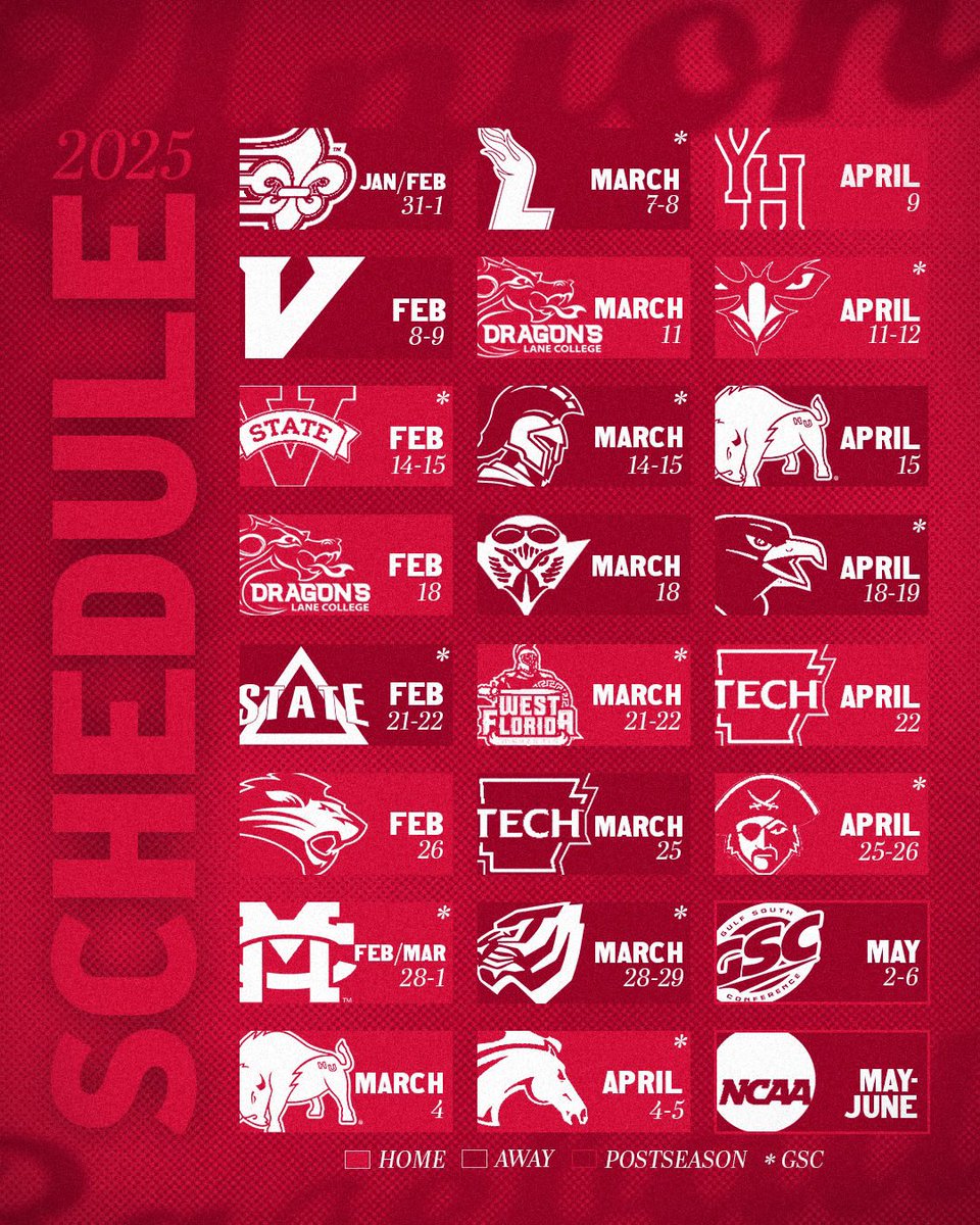 Our 2025 game lineup 🔥 #WeAreUU