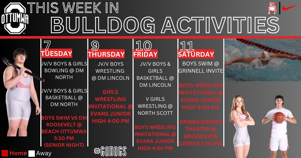 Welcoming in the New Year with a busy first week back for your Bulldogs! #GoDogs #BeTheBest #SetTheStandard