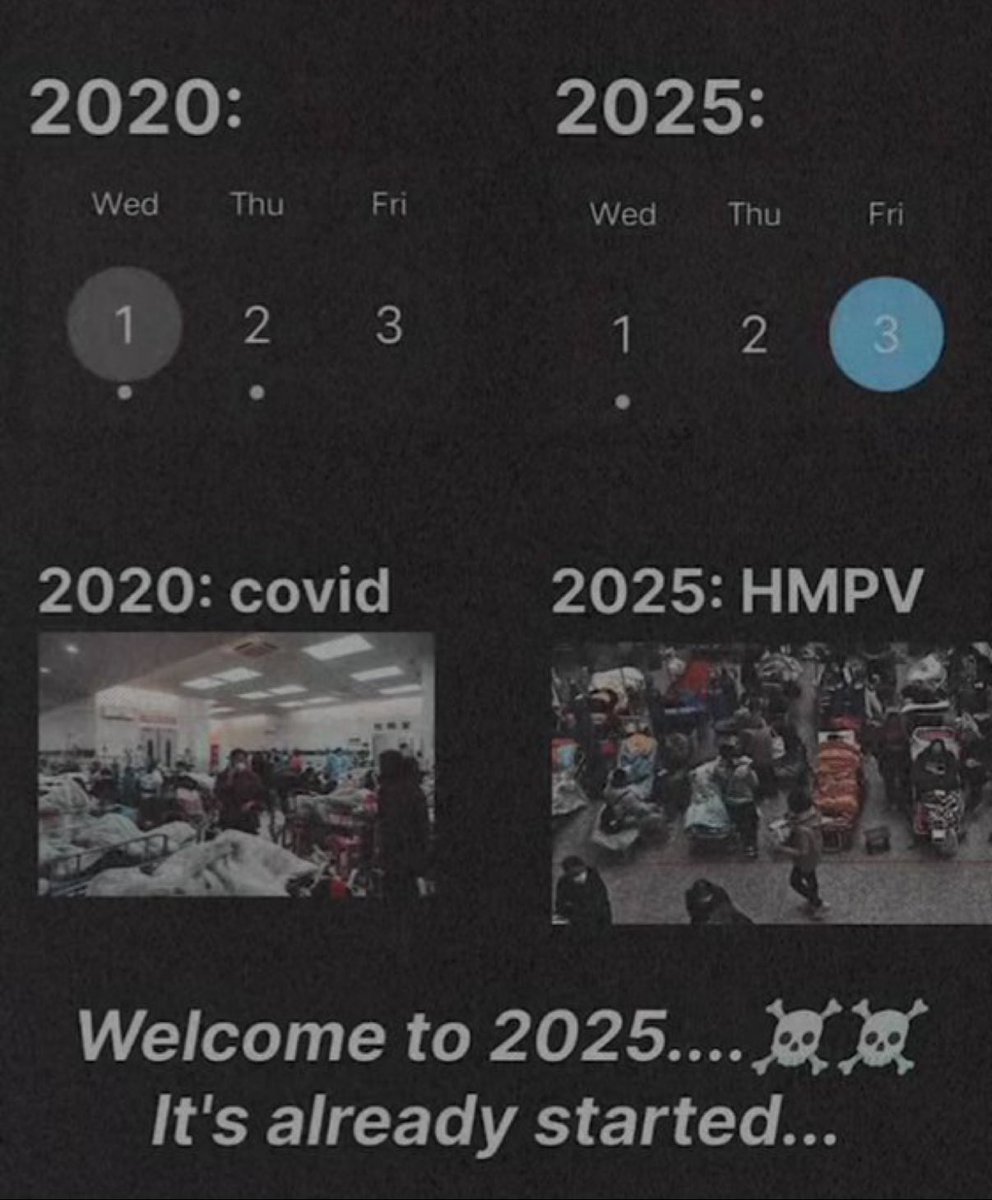 People trying to have a normal year

China with new Virus 🦠 

Covid 😱😱

#HMPVinIndia #HMPVoutbreak 
#lockdown #HMVP
#HMPVinIndia
