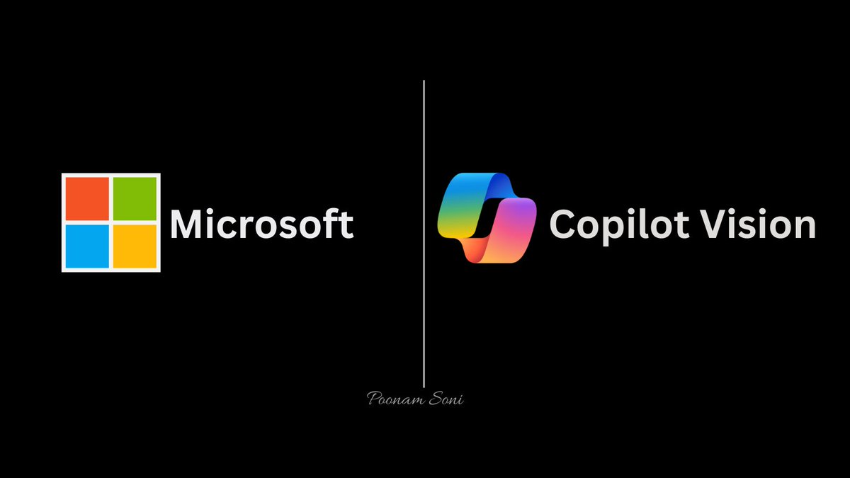 CodeByPoonam's tweet photo. Microsoft just launched Copilot Vision and it's INSANE

It can see what you do on the web and talks with you about it

7 wild examples so far (Don't miss the 5th one): https://t.co/1Rw8i2AYwk
