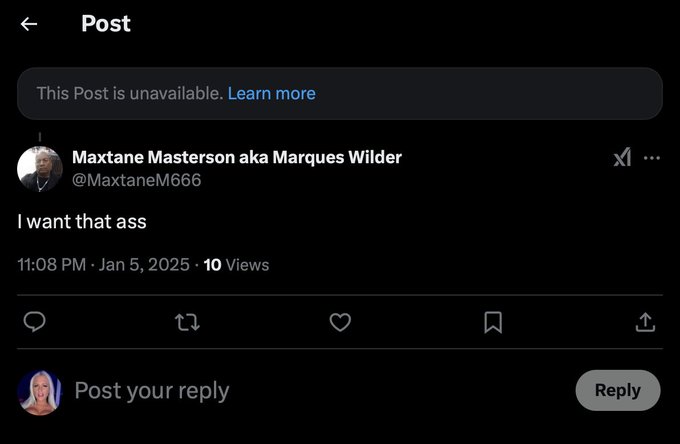 My account is so screwed up, that when some people tag me in posts, this is what I see. This, along with
