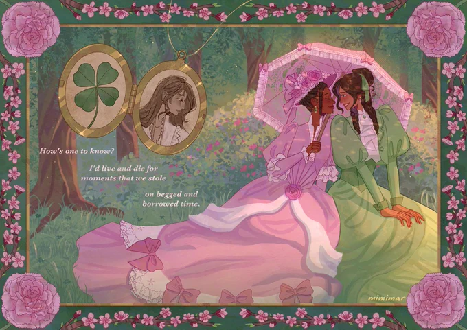 i know the pink+green color palette hates to see me coming