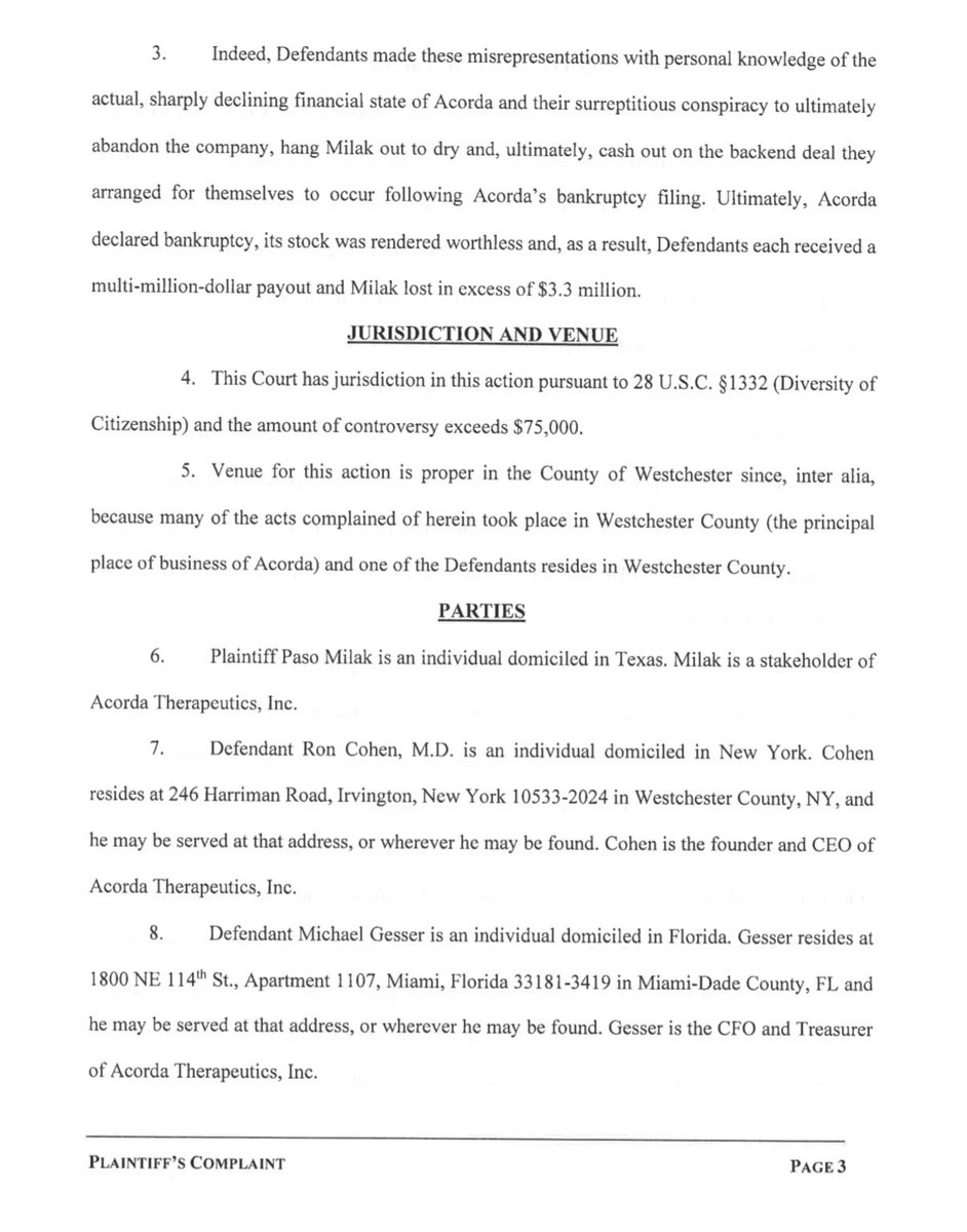 CarlMarxie's tweet image. FRAUD LAWSUITS FLYING AGAINST CRIMINAL FRAUDSTER @DrRon81 @AcordaNews @FBI @IRS_CI @dojphofficial @DOJCrimDiv @realDonaldTrump @elonmusk