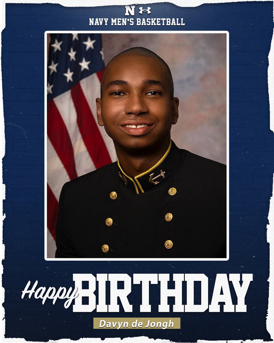 Help us wish Davyn de Jongh a HAPPY BIRTHDAY!
Davyn is a freshman from New York, NY.

#ExpectToWin // #FullSpeedAhead
