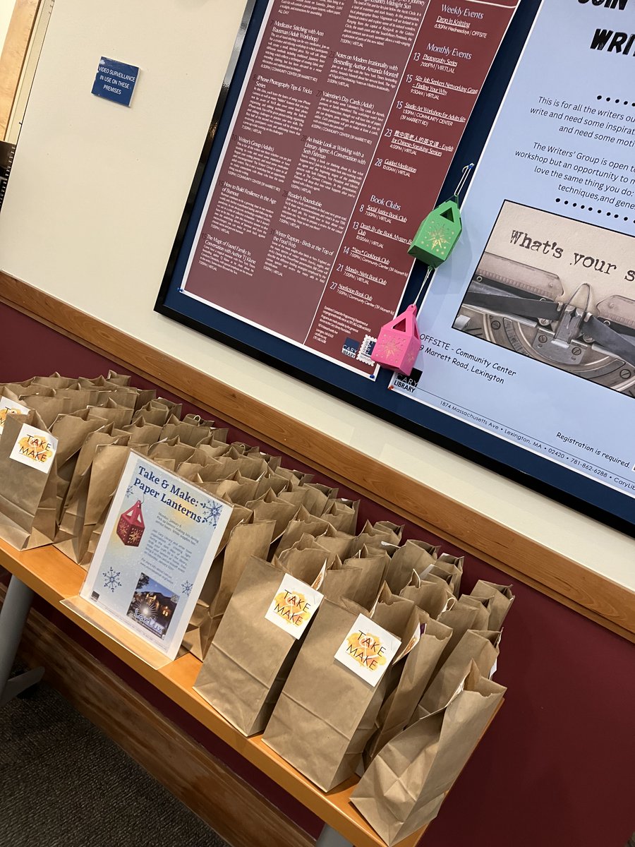 Today kicks off the countdown to LexLux Illumination Night next Saturday.  Make lanterns with us all week!  TODAY @ <a href="/carymemlibrary/">Cary Mem. Library</a> grab a take-and-make while supplies last!  <a href="/Lexington250/">Lex250</a> #bestandbrightest