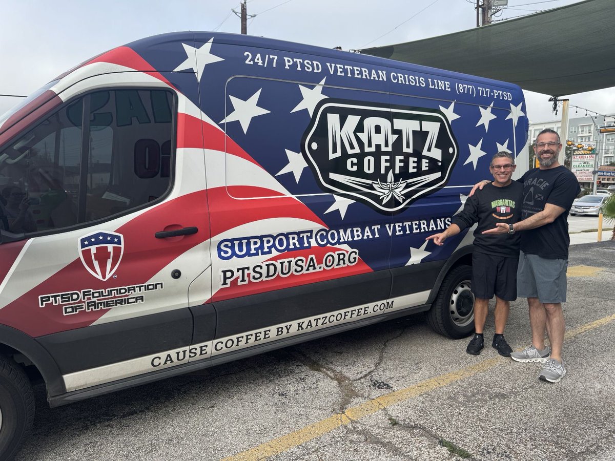 Katz Coffee (@katzcoffee) on Twitter photo Margaritas To Go at 4825 Washington Ave. is now serving <a href="/KatzCoffee/">Katz Coffee</a> Mon-Fri starting at 7 AM! Swing by for your coffee, iced tea, or lemonade—and support the <a href="/ptsdusa/">PTSD Foundation</a> with every sip.
Fuel your weekdays with purpose! ☀️
#KatzCoffee #HoustonEats #HoustonCoffee Margaritas To Go at 4825 Washington Ave. is now serving <a href="/KatzCoffee/">Katz Coffee</a> Mon-Fri starting at 7 AM! Swing by for your coffee, iced tea, or lemonade—and support the <a href="/ptsdusa/">PTSD Foundation</a> with every sip.
Fuel your weekdays with purpose! ☀️
#KatzCoffee #HoustonEats #HoustonCoffee
