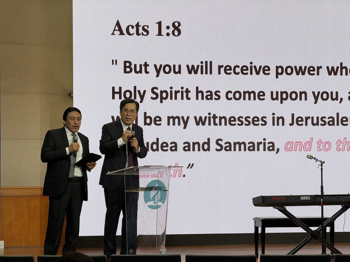 AdventistIAD's tweet photo. We might have preferred to be listeners while Jesus fed the crowd. Perhaps it would have been more comfortable to watch and listen, but He instructed us and empowered us to be His witnesses. —Kyoshin Ahn (VP)
@NADadventist #IADdevotional https://t.co/sfJYvTMkJT