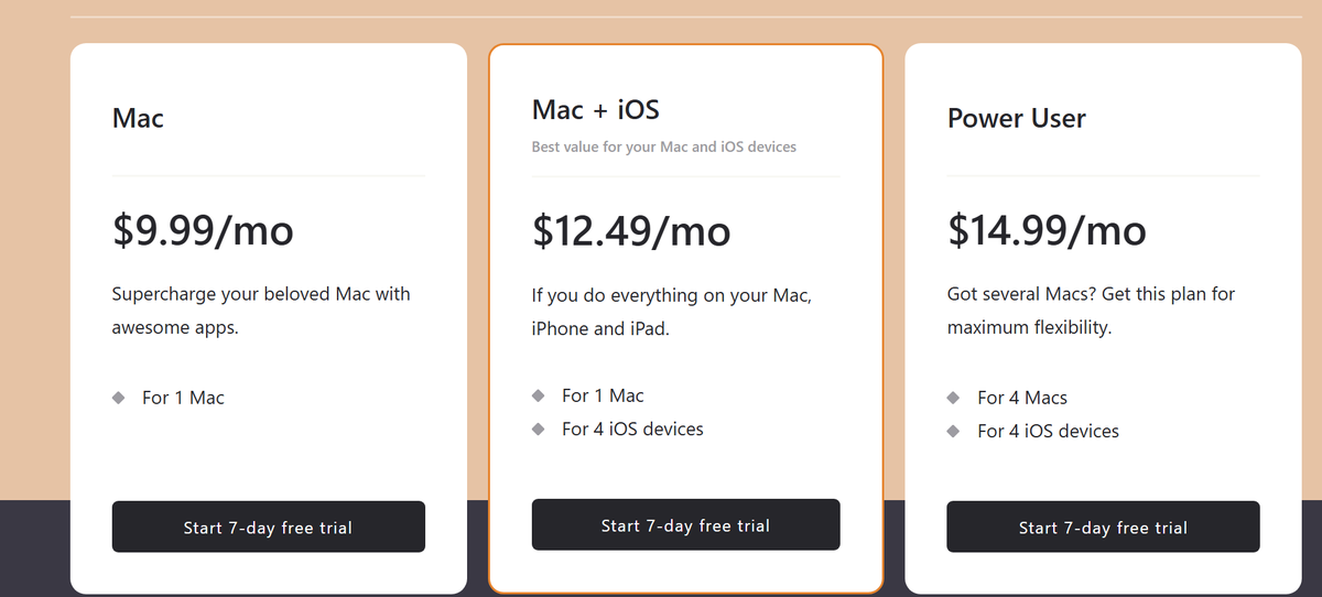 hornjp's tweet photo. @Setapp about that fake free trial though... https://t.co/h4DCwLKWE1