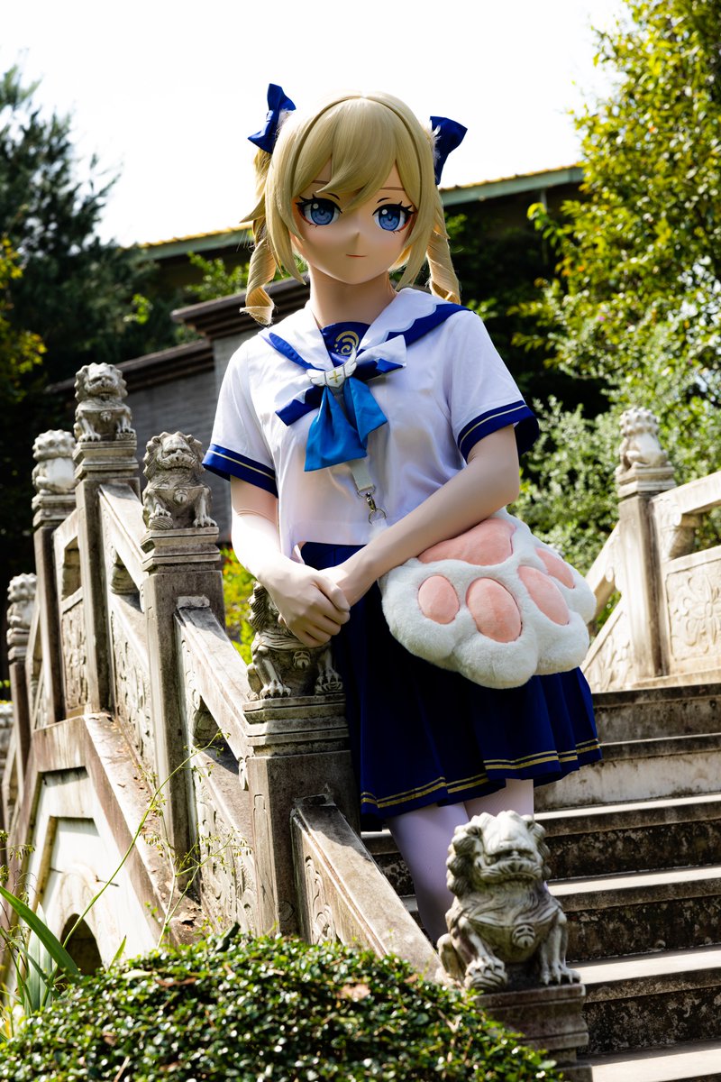悠閒😄
KIG:<a href="/aria10923/">亞亞</a> 
🎭:<a href="/4uuone/">kigurumi底层人员</a> 
#kigurumi #原神 #芭芭拉