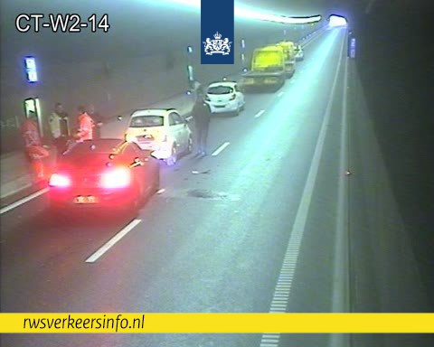 Ongeval in Coentunnel zorgt voor afsluiting rechtertunnelbuis
