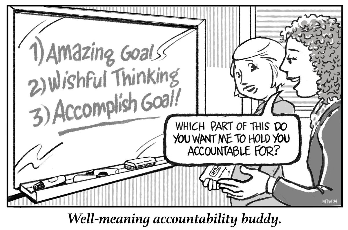 CathiDoebler's tweet photo. First full week back at work. How are your New Year's resolutions looking? Consider finding a buddy to keep you accountable for your well-meaning commitments. 
Read more in "How to Make Meetings Not Suck," available at Amazon: https://t.co/6P2YlotgUw https://t.co/MzcMc6bV2R